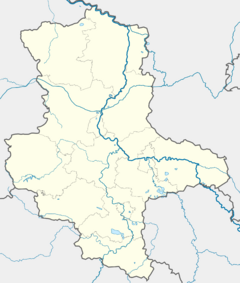 Dessau  is located in Saxony-Anhalt