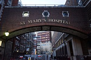 St Mary's hospital in london