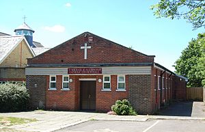 St Michael and All Angels Church, Dunsbury Way, Leigh Park (May 2019) (Church Hall)