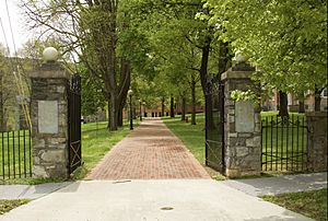 Storer College gate