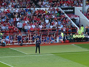 Stuart Pearce first game back as Nottingham Forest manager