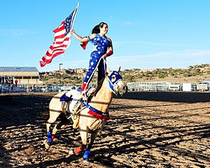 Trick Rider, Rio Arriba Rodeo