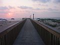 Walkway to South Padre beach