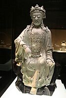 Yuan porcelain buddha