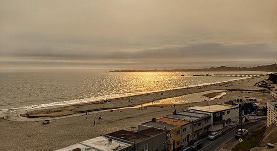 Aptos Creek mouth