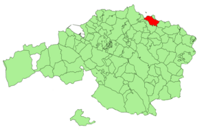 Location in Biscay