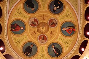 Ceiling inside the Apollon Theater