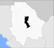 Location in the state of Chihuahua