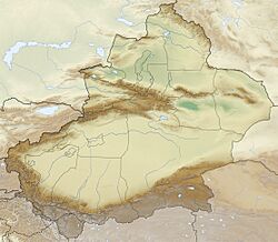 Turpan is located in Xinjiang