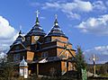 Church of the Blessed Eucharist, Klymets (a wooden 1825)