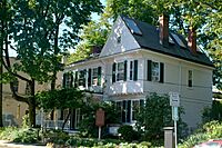 Edward Hopper`s birthplace Nyack