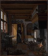 Emanuel de Witte - Keuken interior SC220941