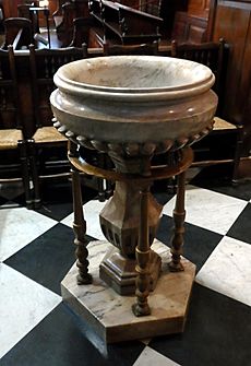 Font, St Botolph-without-Bishopsgate