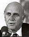 Frederik Willem de Klerk, 1990