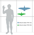 Ichthyornis scale