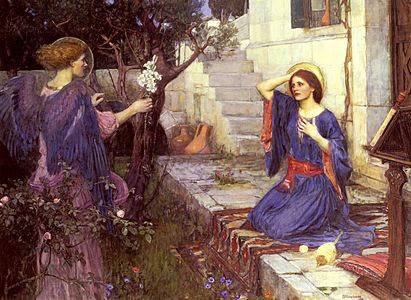 John William Waterhouse - The Annunciation