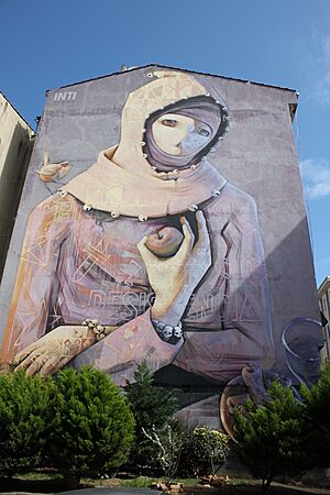 Mural Inti Yeldegirmeni