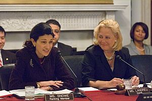 Olympia Snowe and Mary Landrieu SBC