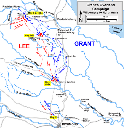 Overland Campaign Wilderness to North Anna