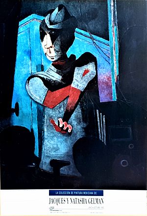 Poster Cantinflas por Rufino Tamayo