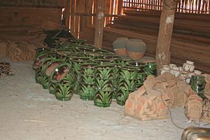 Pota at the store in Kyaukmyaung