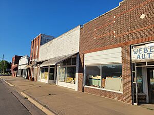 Main Street in Sawyer (2024)