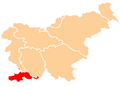 SlovenianIstriaLocationMap