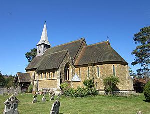 St Peter's Church, School Lane, Hascombe (April 2015) (7)