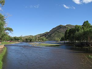 Tuul River Mongolia