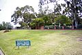 Wagga Wagga War Cemetery sign