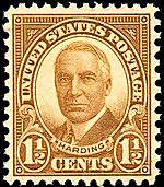 Warren G Hardiing 1930 Issue-1+half-cent