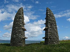 Aignish memorial - geograph.org.uk - 493899