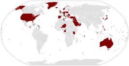 American bases worldwide