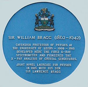 Bragg plaque leeds