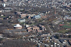 Brandeis University aerial 2