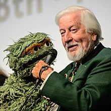 Carroll Spinney and Oscar the Grouch 2014