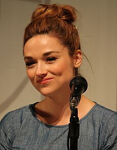 Crystal Reed Comic-Con 2012