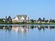 Exterior view of Dalvay-by-the-Sea across the water