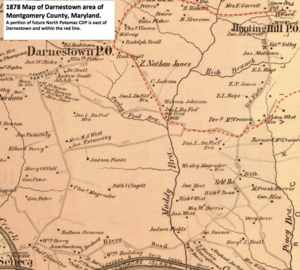 Darnestown - Hunting Hill 1878