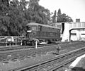 Electric locomotive at Acton Town