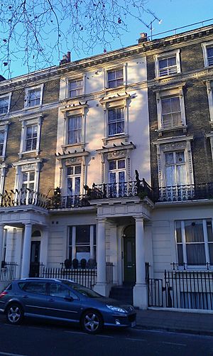 Former headquarters of the Society of Inner Light, Queensborough Terrace