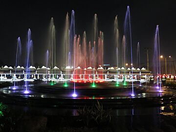 Fountain at Diyatha Uyana