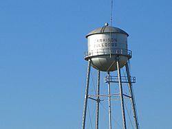 Water tower in Garrison