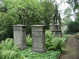 Grabmal Baedeker und Albrecht Hauptfriedhof Koblenz