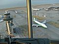 HKG tower view of runway