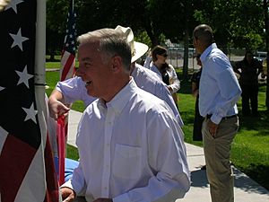 Howard Dean in Idaho