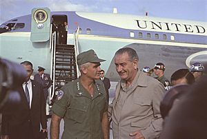 Johnson and Westmoreland Vietnam 23 December 1967