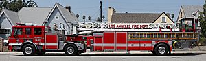 Lafd ladder truck