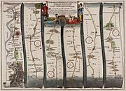 Ogilby - The Road From LONDON to the LANDS END (1675)