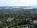 Oslo from holmenkollen